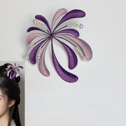 Firework-shaped Hairpin Brooch Chanhua Materials DIY Kit - Include Detailed Video Tutorial