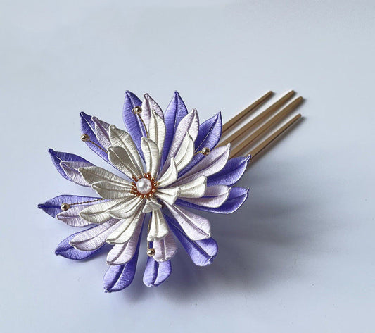 Yueying Hairpin Chanhua Materials Flowers DIY Kit - Include Detailed Video Tutorial