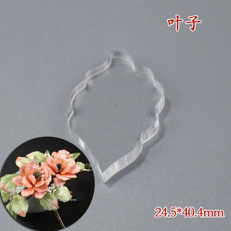 Clear Acrylic Wire Shaping Templates - Rose Set(96-104)