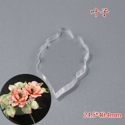 Clear Acrylic Wire Shaping Templates - Rose Set(96-104)