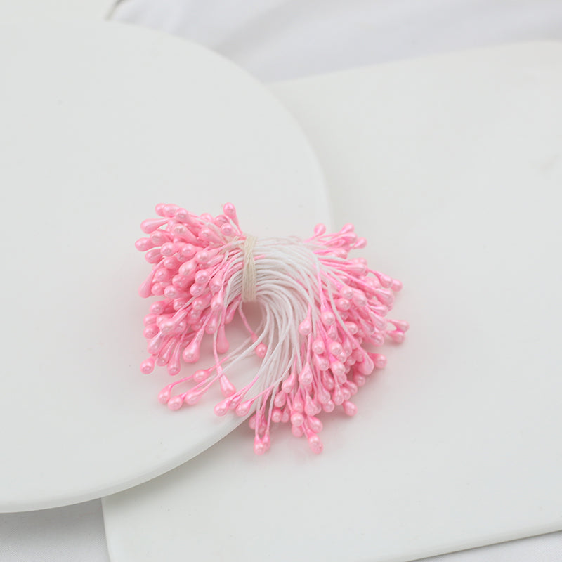 3mm Glossy Artificial Flower Stamens for DIY Crafts & Sugar Flowers | 6cm Long