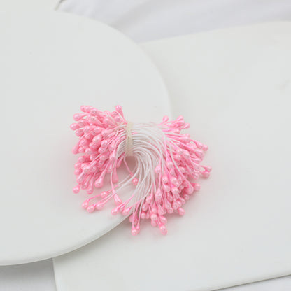 3mm Glossy Artificial Flower Stamens for DIY Crafts & Sugar Flowers | 6cm Long