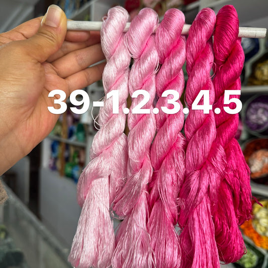 400m Suzhou Embroidery Monofilament Untwisted Mulberry Silk Thread(set39) - Ronghua Threads