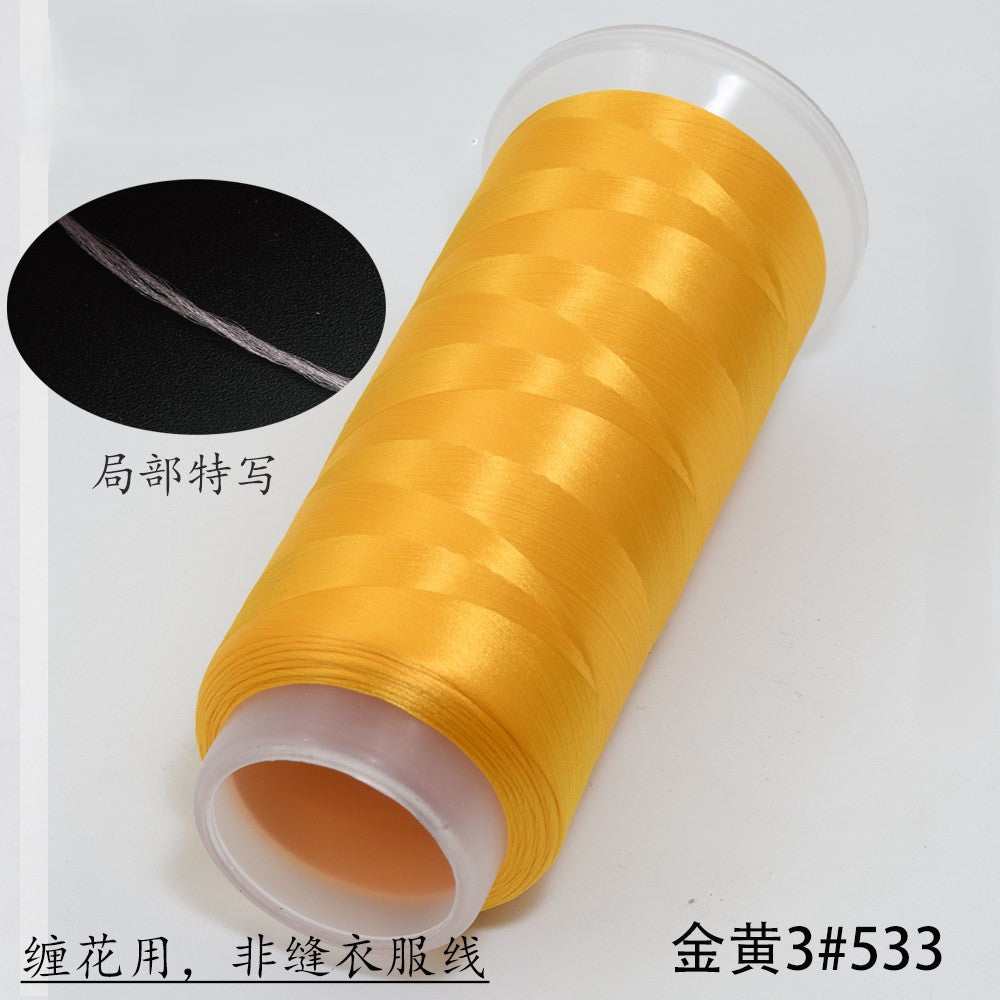 For Chanhua - Yellow Series Velvet Threads
