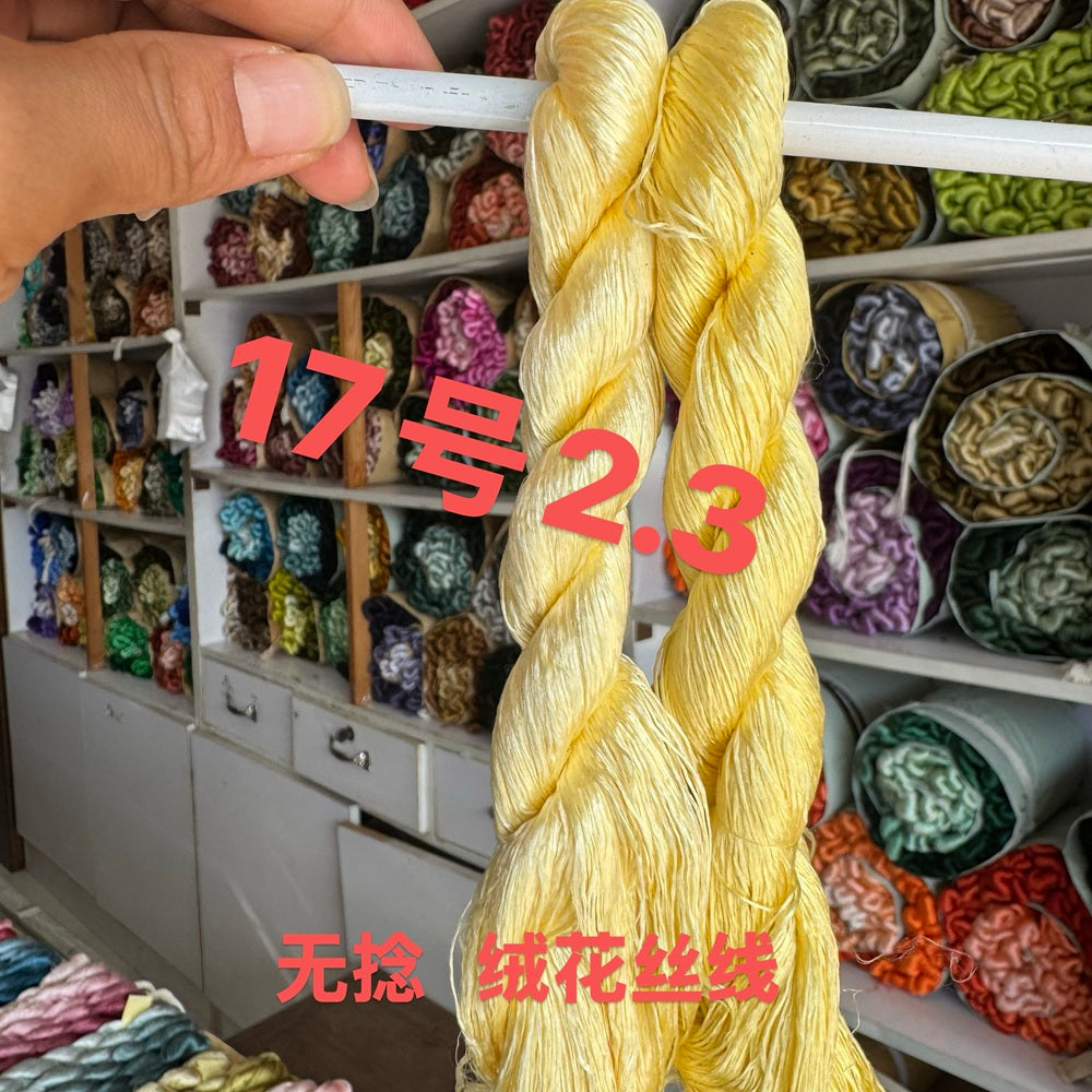 Filo di seta Monofilamento Non Ritorto per Ricamo Suzhou 400m (set17) - Ronghua Threads
