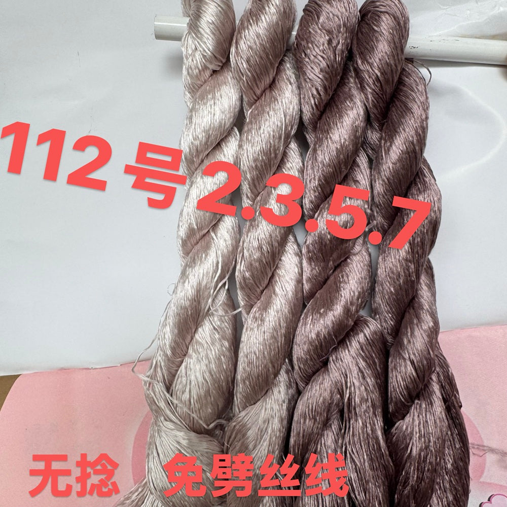 Filo di seta Monofilamento non ritorto per ricamo Suzhou da 400 m (set112) - Ronghua Threads