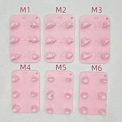 Butterfly & Petal Wire Form Templates - Multi Size Molds for Ronghua