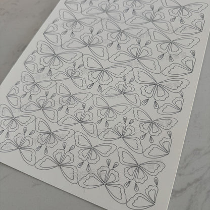 Lanterna piccola - JY DIY Chanhua Modello in carta per accessori tradizionali per capelli