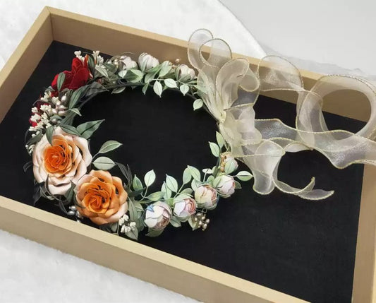 Ghirlanda - JY DIY Chanhua Modello di carta per accessori tradizionali per capelli