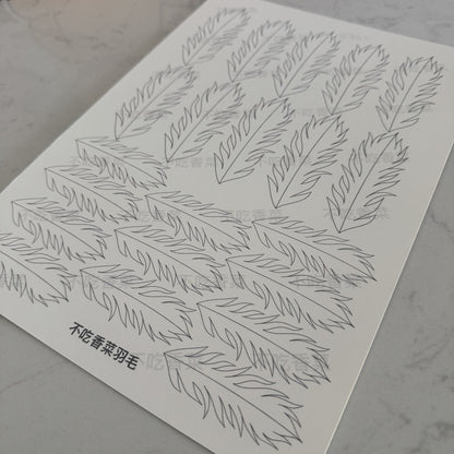 Lanterna piccola - JY DIY Chanhua Modello in carta per accessori tradizionali per capelli