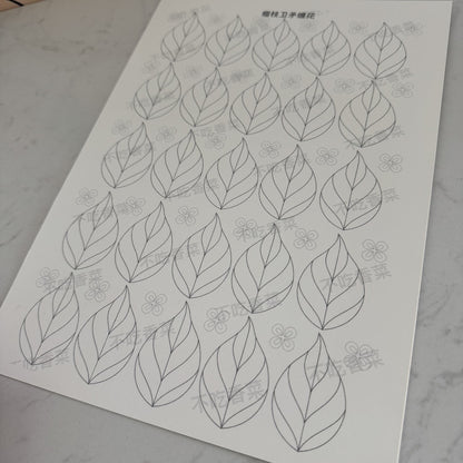 Lanterna piccola - JY DIY Chanhua Modello in carta per accessori tradizionali per capelli