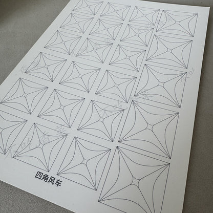 Lanterna piccola - JY DIY Chanhua Modello in carta per accessori tradizionali per capelli