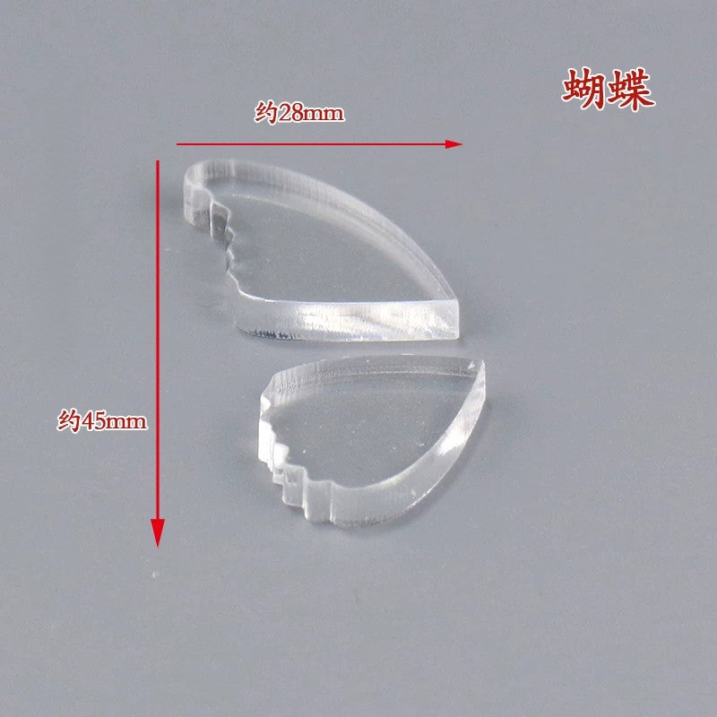 Clear Acrylic Wire Shaping Templates | Petal & Leaf Forms for Filigree Jewelry