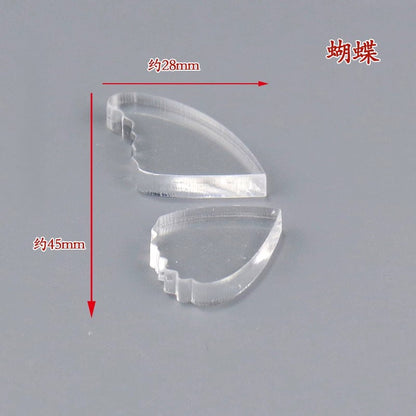 Clear Acrylic Wire Shaping Templates | Petal & Leaf Forms for Filigree Jewelry