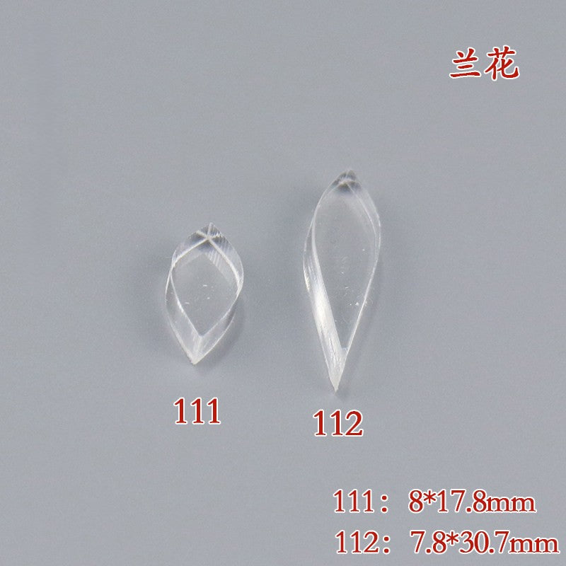 Clear Acrylic Wire Shaping Templates | Petal & Leaf Forms for Filigree Jewelry