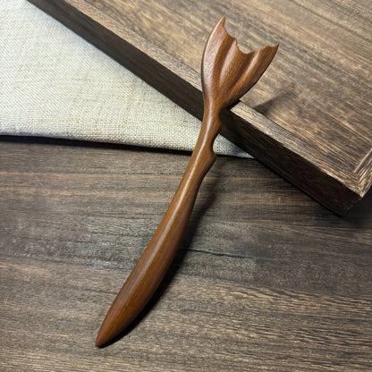 Golden Phoebe Wood Hair Stick | Natural Wooden Hairpin for Buns, Updos & DIY Projects #金丝檀木木簪合集