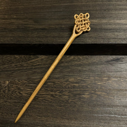 Natural Aged Peach Wood Hair Stick Set - Assorted Floral and Nature Designs Hairpins #老桃木簪合集