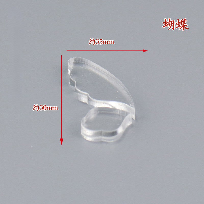 Clear Acrylic Wire Shaping Templates | Petal & Leaf Forms for Filigree Jewelry