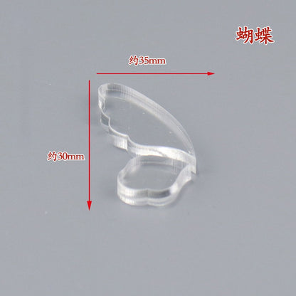 Clear Acrylic Wire Shaping Templates | Petal & Leaf Forms for Filigree Jewelry