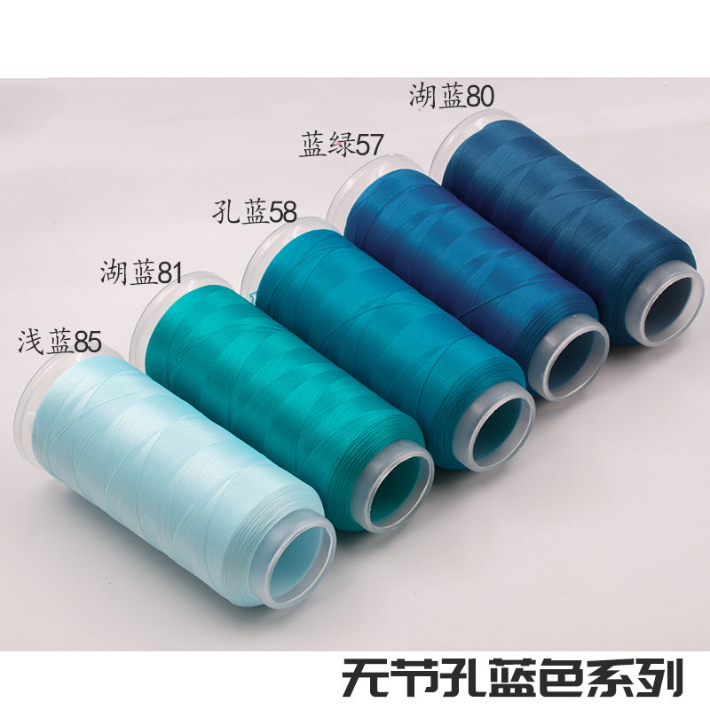 Chanhua Velvet Thread | Low-Slip Crafting Thread for DIY Flowers - Group 33 孔蓝色