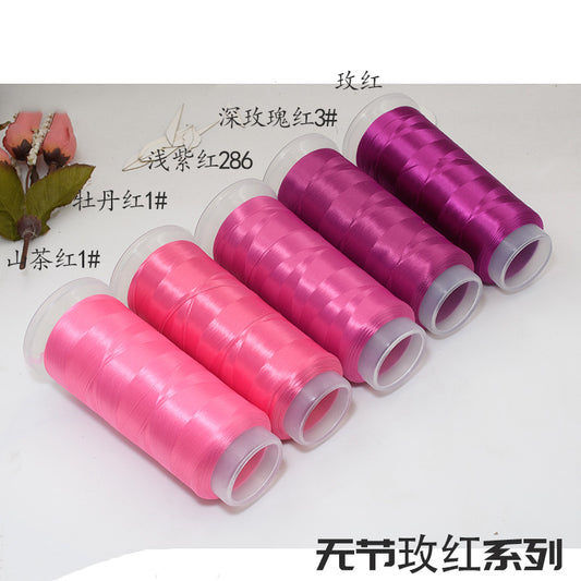 Filo di velluto Chanhua | Filo artigianale a basso scorrimento per fiori fai da te - Gruppo 52 Rose Red
