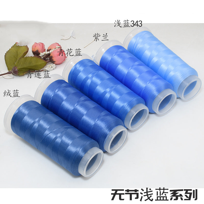 Chanhua Velvet Thread | Low-Slip Crafting Thread for DIY Flowers - Group 61 浅蓝