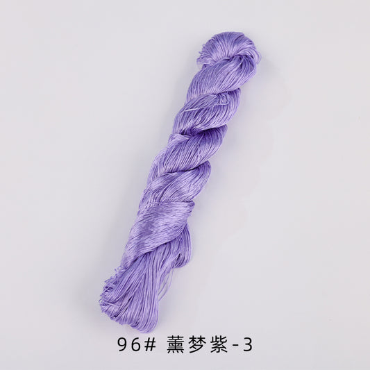 Filo di Seta di Gelso Non Ritorto Suzhou Embroidery 400m (Purple01) - Ronghua Threads