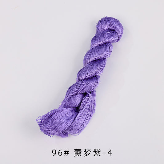 Filo di Seta di Gelso Non Ritorto Suzhou Embroidery 400m (Purple01) - Ronghua Threads
