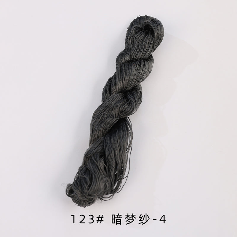 400m Suzhou Embroidery Untwisted Mulberry Silk Thread(Grey03) - Ronghua Threads