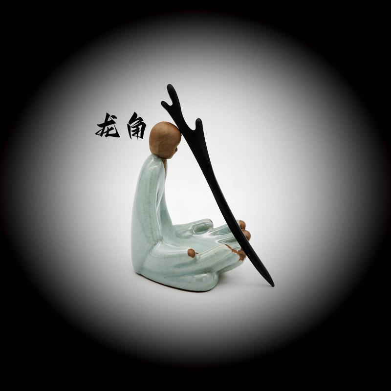 Painted Wooden Hair Stick