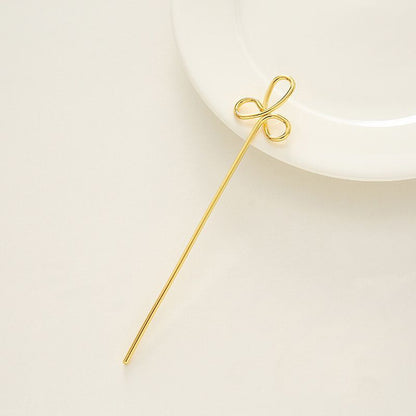 Chinese Knot Copper Hair Stick Set – 125mm