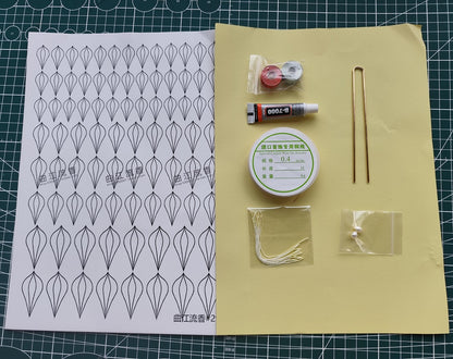 Lingxiao Flower Hairpin Chanhua Materials Flowers DIY Kit - Include Detailed Video Tutorial