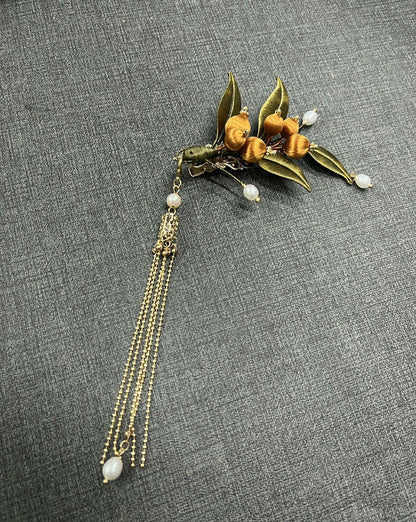 Berry Handmade Brooch-Silk Brooch(Chanhua)