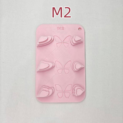 Butterfly & Petal Wire Form Templates - Multi Size Molds for Ronghua