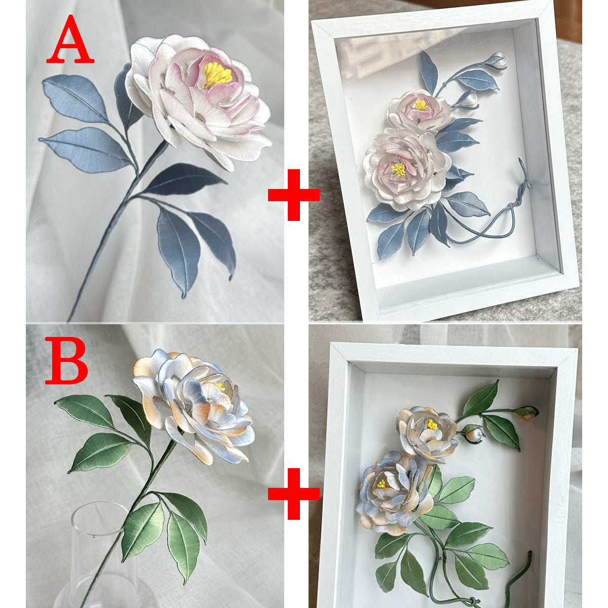 Changchun Flower Chanhua Materials Flowers DIY Kit - Include Detailed Video Tutorial