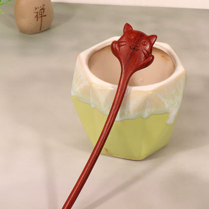 PF107 - 18cm African Padauk Hair Sticks - Wholesale