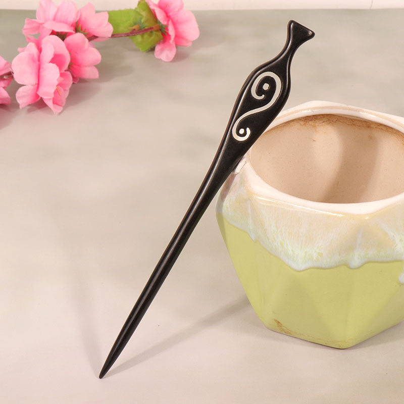 PF081 - 18cm Ebony Hair Sticks - Wholesale