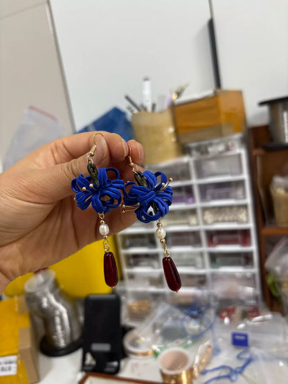 PF227 - Spider Lily Chanhua Earrings - Wholesale