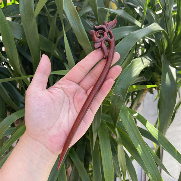 PF140 - 20cm Rosewood Hair Sticks - Wholesale