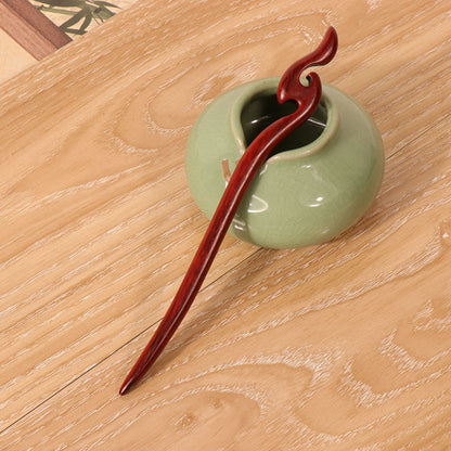PF109 - 18cm Rosewood Hair Sticks - Wholesale