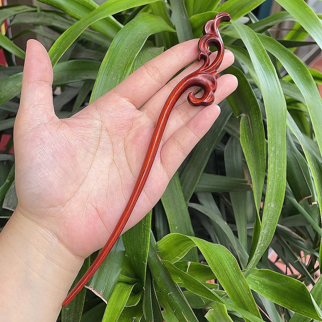 PF140 - 20cm Rosewood Hair Sticks - Wholesale