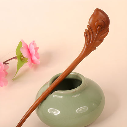 PF100 - 18cm Lacewood Hair Sticks - Wholesale