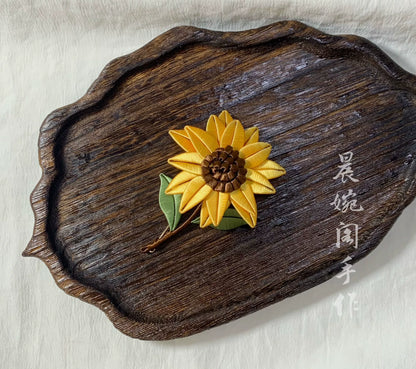 PF062 - Spilla Chanhua Girasole - All'ingrosso
