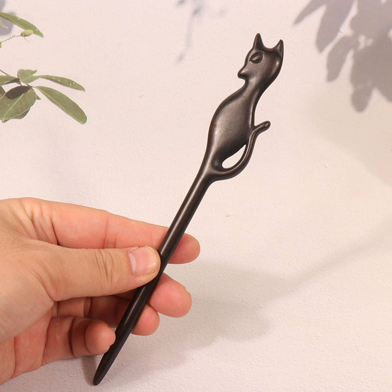 PF102 - 18cm Ebony Hair Sticks - Wholesale