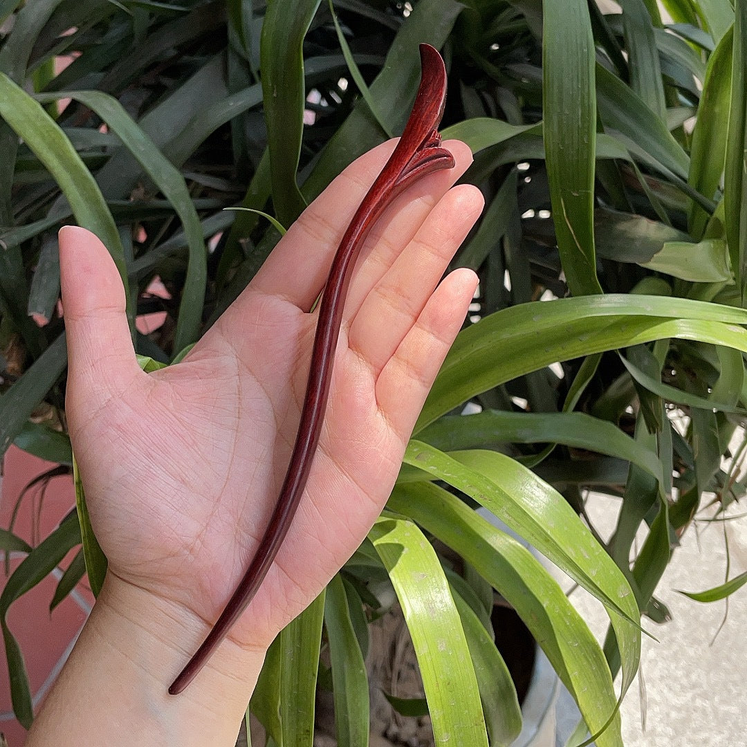 PF140 - 20cm Rosewood Hair Sticks - Wholesale