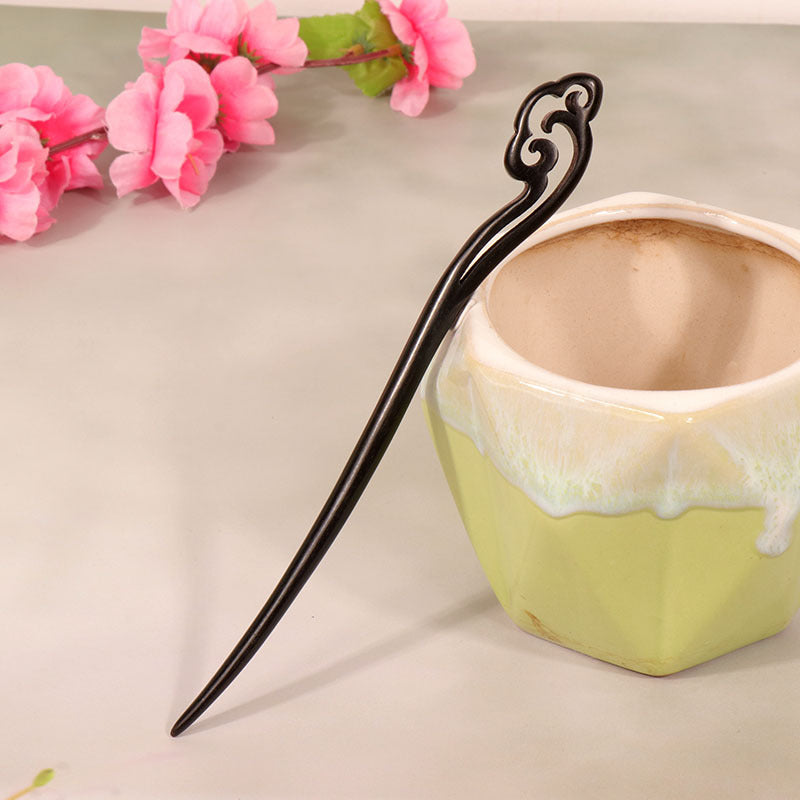 PF081 - 18cm Ebony Hair Sticks - Wholesale