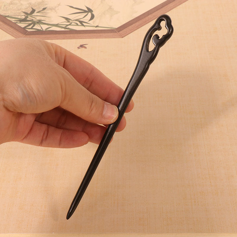 PF084 - 18cm Ebony Hair Sticks - Wholesale