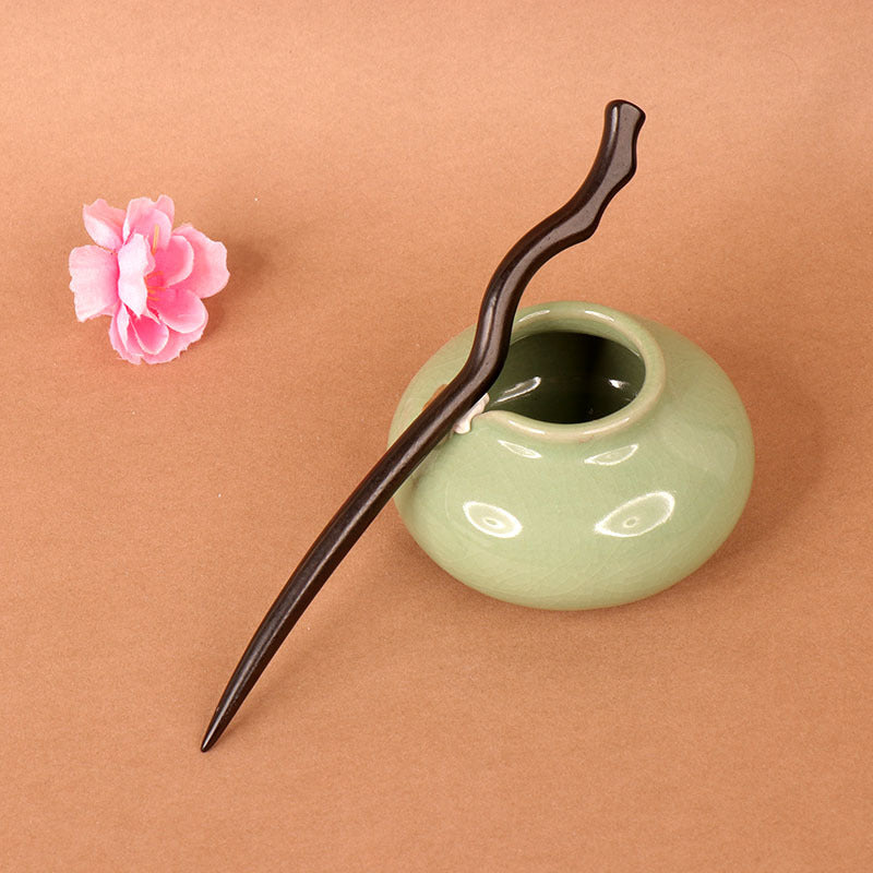 PF094 - 18cm African Blackwood Hair Sticks - Wholesale