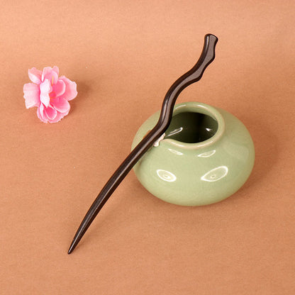 PF094 - 18cm African Blackwood Hair Sticks - Wholesale