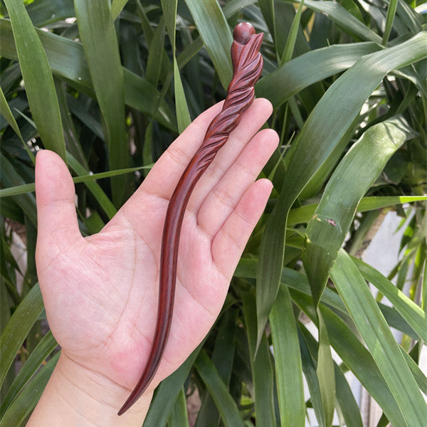PF140 - 20cm Rosewood Hair Sticks - Wholesale